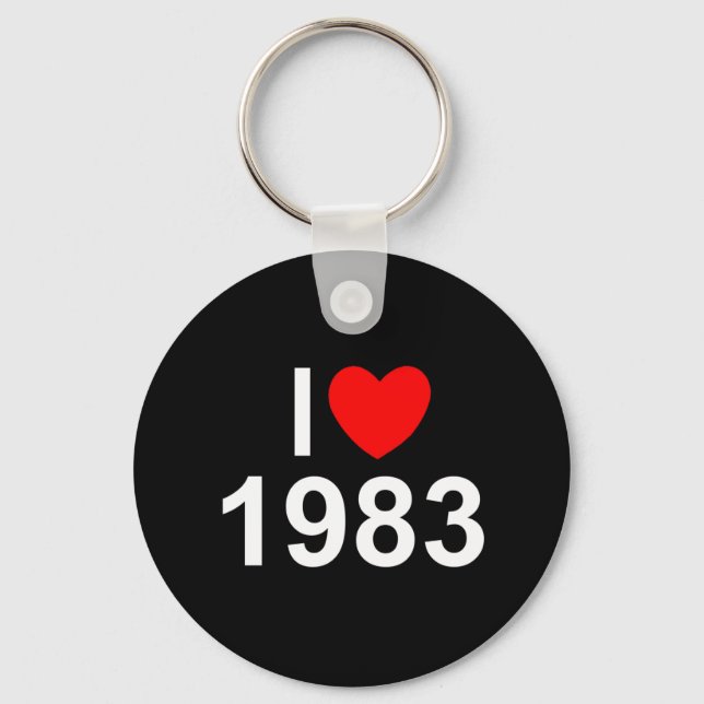 Llavero I Love (Heart) 1983 (Anverso)