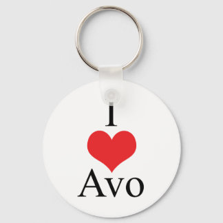 Llavero I Love (Heart) Avo