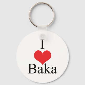 Llavero I Love (Heart Baka)
