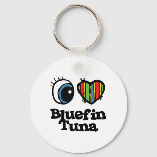 Llavero I Love (Heart Bluefin tuna)