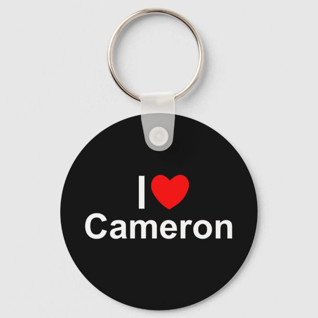 Llavero I Love (Heart) Cameron (Anverso)