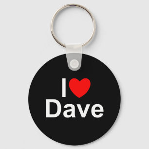 Llavero I Love (Heart) Dave