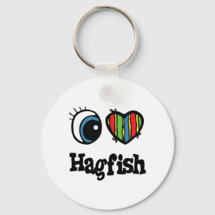 Llavero I Love (Heart Hagfish)