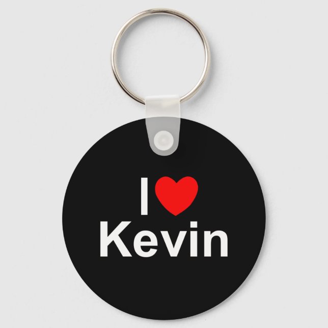 Llavero I Love (Heart) Kevin (Anverso)
