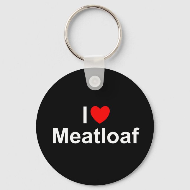 Llavero I Love (Heart) Meatloaf (Anverso)