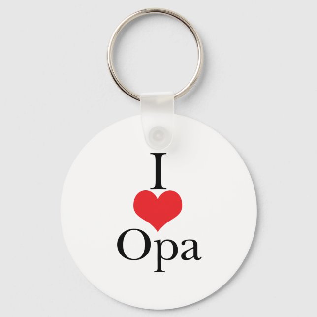 Llavero I Love (Heart Opa) (Anverso)