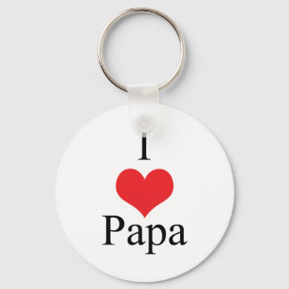 Llavero I Love (Heart) Papa