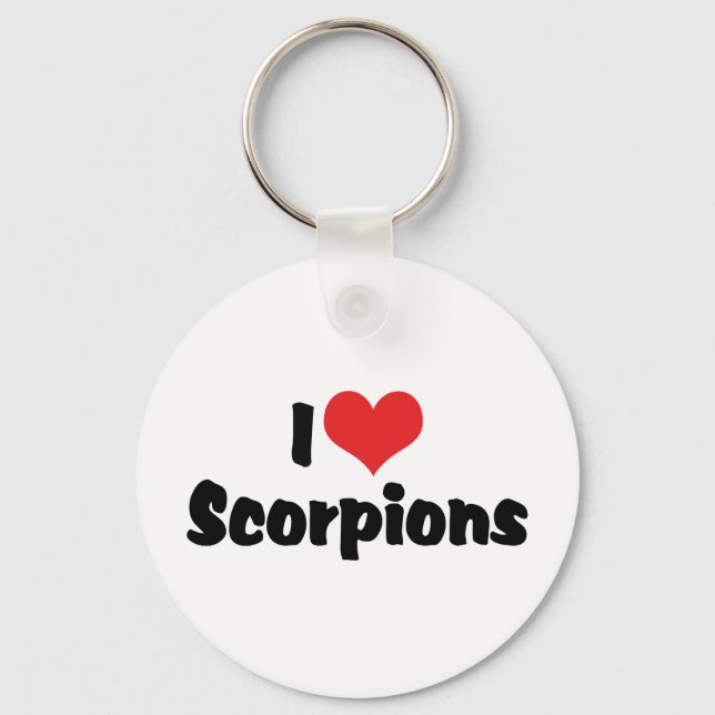 Llavero I Love Heart Scorpions (Anverso)