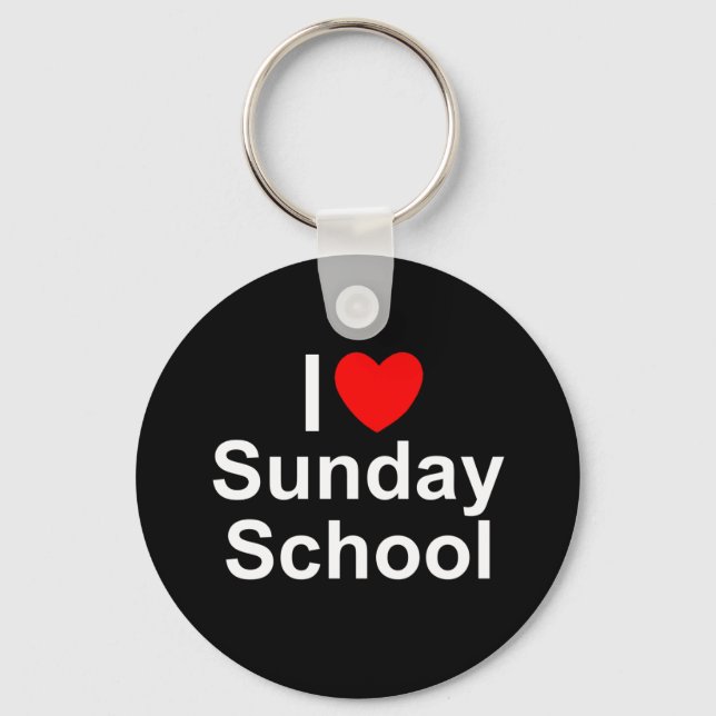 Llavero I Love (Heart Sunday School) (Anverso)