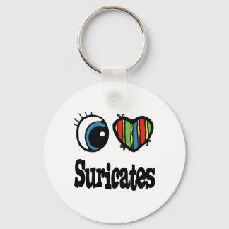 Llavero I Love (Heart Suricates)