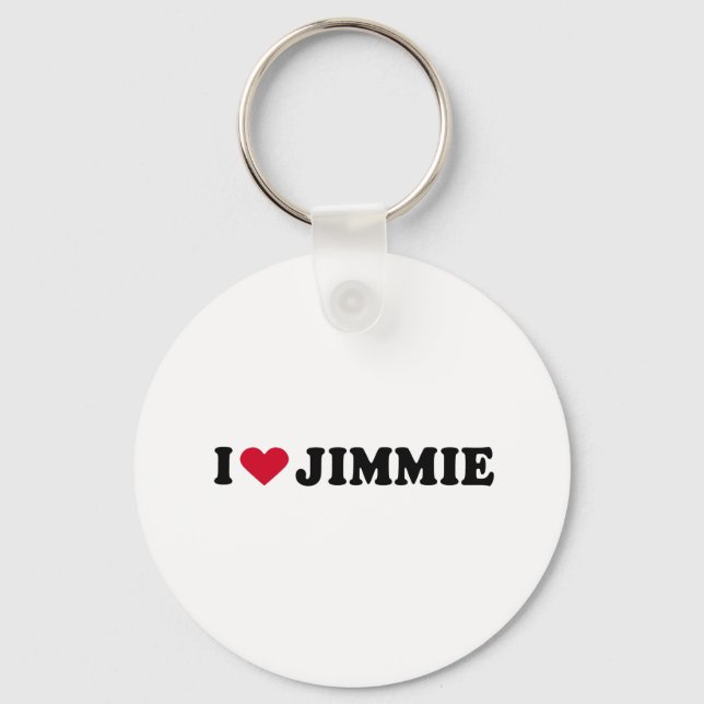 LLAVERO I LOVE JIMMIE (Anverso)
