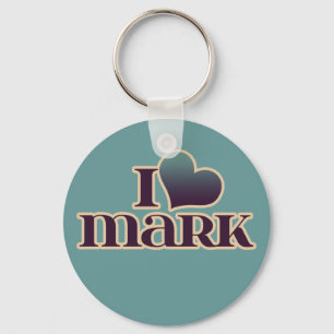 Llavero I Love Mark