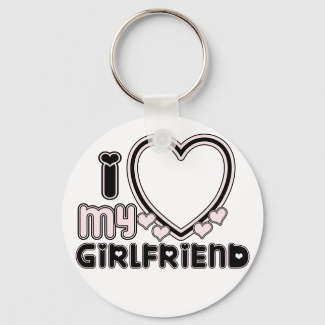 Llavero i love my gf keychain (Anverso)