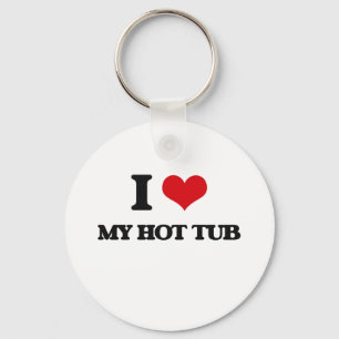 Llavero I Love My Hot Tub