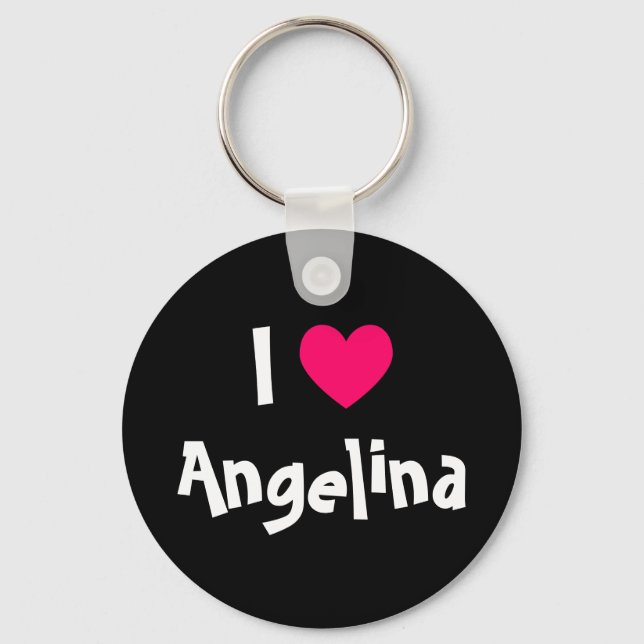 Llavero I Love Name (Anverso)