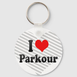 Llavero I love Parkour