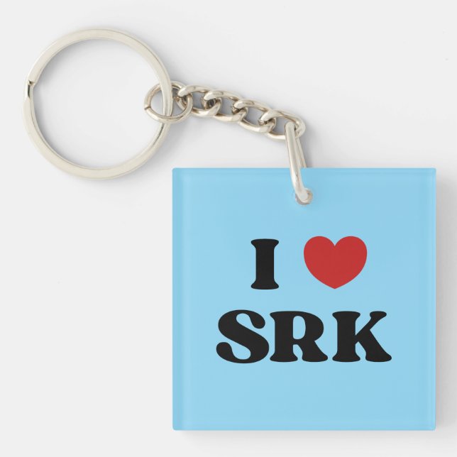 Llavero I Love SRK - I Love Shahrukh Khan (Frente)