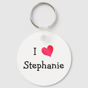 Llavero I Love Stephanie