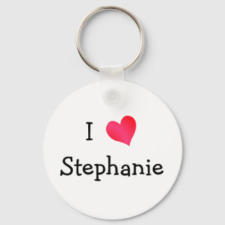 Llavero I Love Stephanie