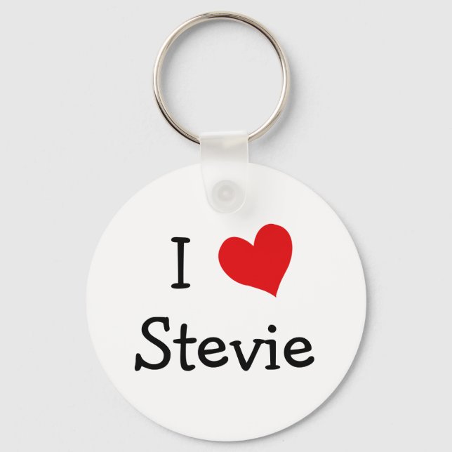 Llavero I Love Stevie (Anverso)