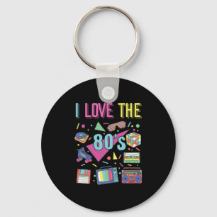 Llavero I Love The 80s Clothes for Women and Men Party