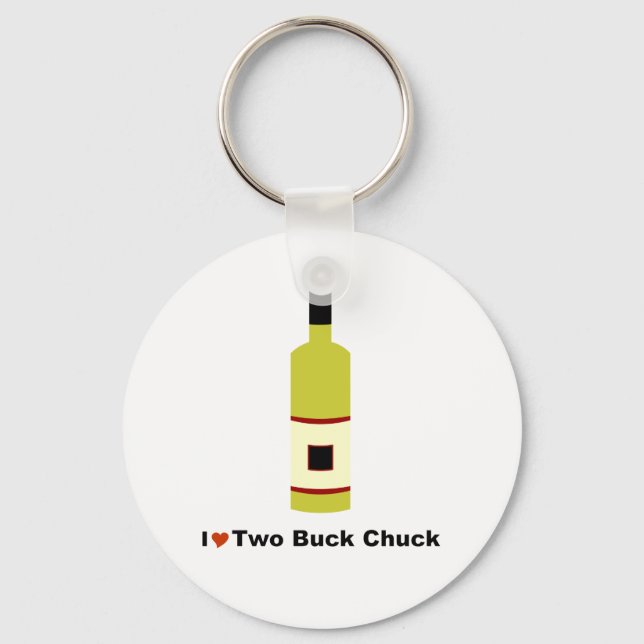 Llavero I Love Two Buck Chuck (Anverso)