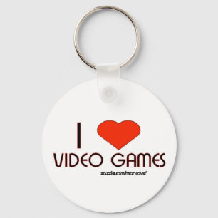 Llavero I Love Video Games