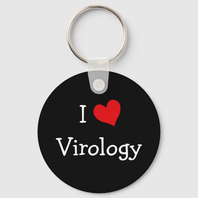 Llavero I Love Virology (Anverso)