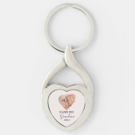 Llavero I Love You Grandma | Personalized Heart Keychain