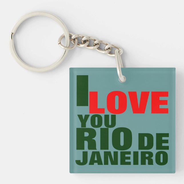 LLAVERO I LOVE YOU RIO DE JANEIRO (Frente)