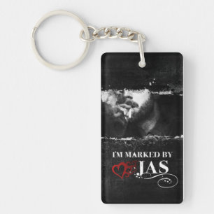 Llavero I m Marked Keychain: Jas