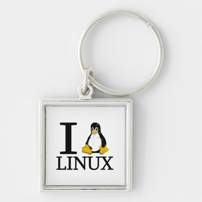 Llavero I pingüino Linux 2 (Frente)