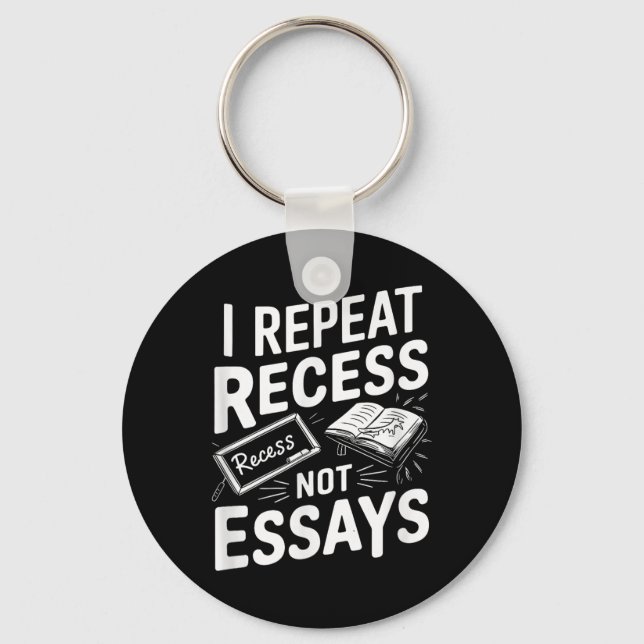 Llavero I Repeat Recess Recess Not Essays  (Anverso)