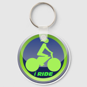 Llavero I Ride Ciclismo Keychain