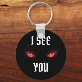 Llavero I See You – Dark Demon Eyes Gothic