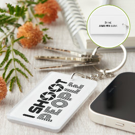 Llavero I shoot people funny photographer lover quote