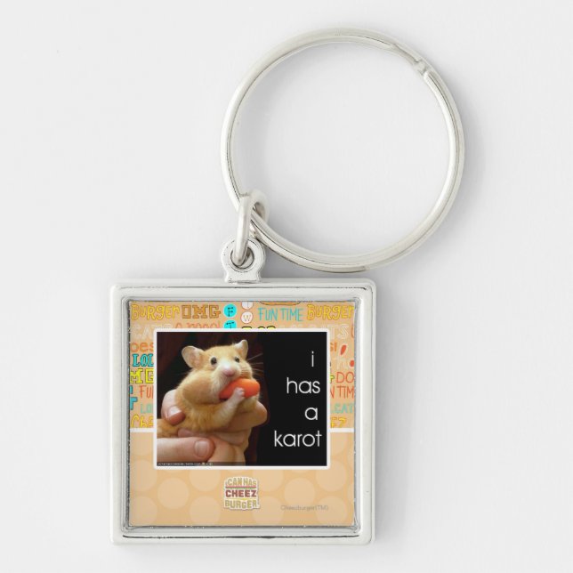 Llavero I tiene un karot (Frente)