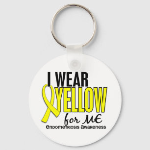 Llavero I Wear Yellow For Me 10 Endometriosis