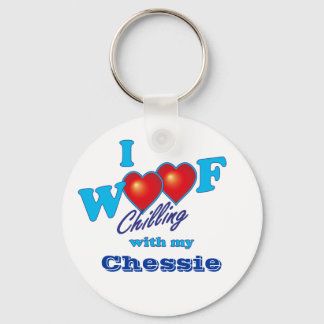 Llavero I Woof Chessie