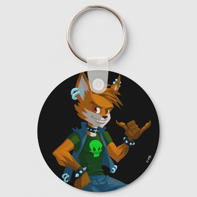 Llavero Ian McFoxx | Shaka Brah Keychain (Anverso)