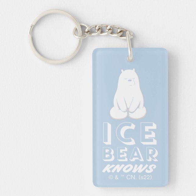 Llavero Ice Bear Knows (Frente)