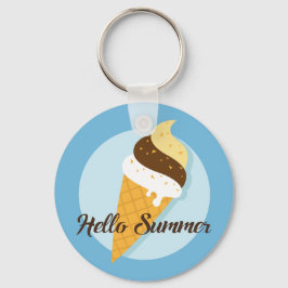 Llavero Ice Cream Hello custom key chains