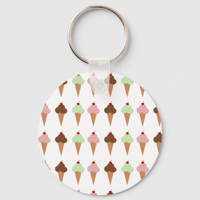 Llavero Ice Cream Trio (Anverso)