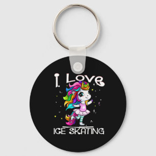 Llavero Ice Dancing Cute Me Encanta Patinar Sobre Hielo Ra