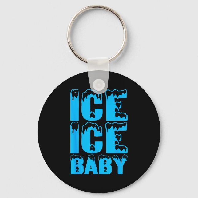 Llavero Ice Funny Ice Baby Family Couples Halloween Costum (Anverso)
