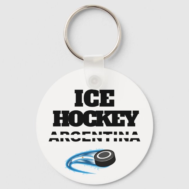 LLAVERO ICE HOCKEY ARGENTINA KEYCHAIN (Anverso)
