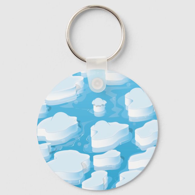 Llavero Icebergs (Anverso)