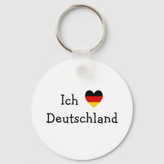 Llavero Ich liebe Deutschland