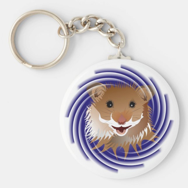 Llavero Ich liebe meinen kleinen Hamster (Frente)