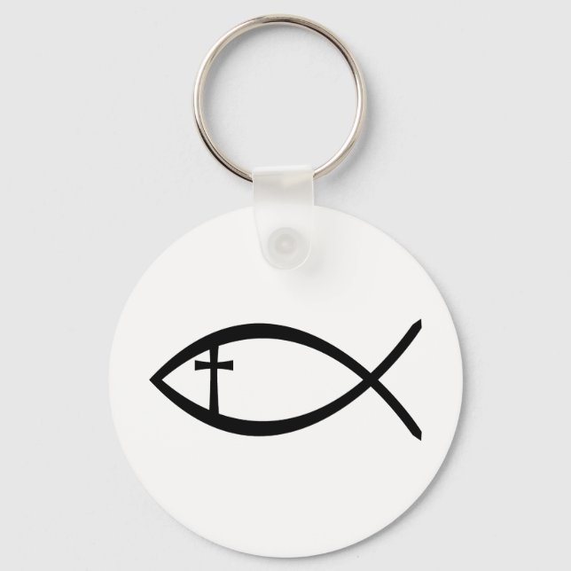 Llavero Ichthus Christian Fish (Anverso)